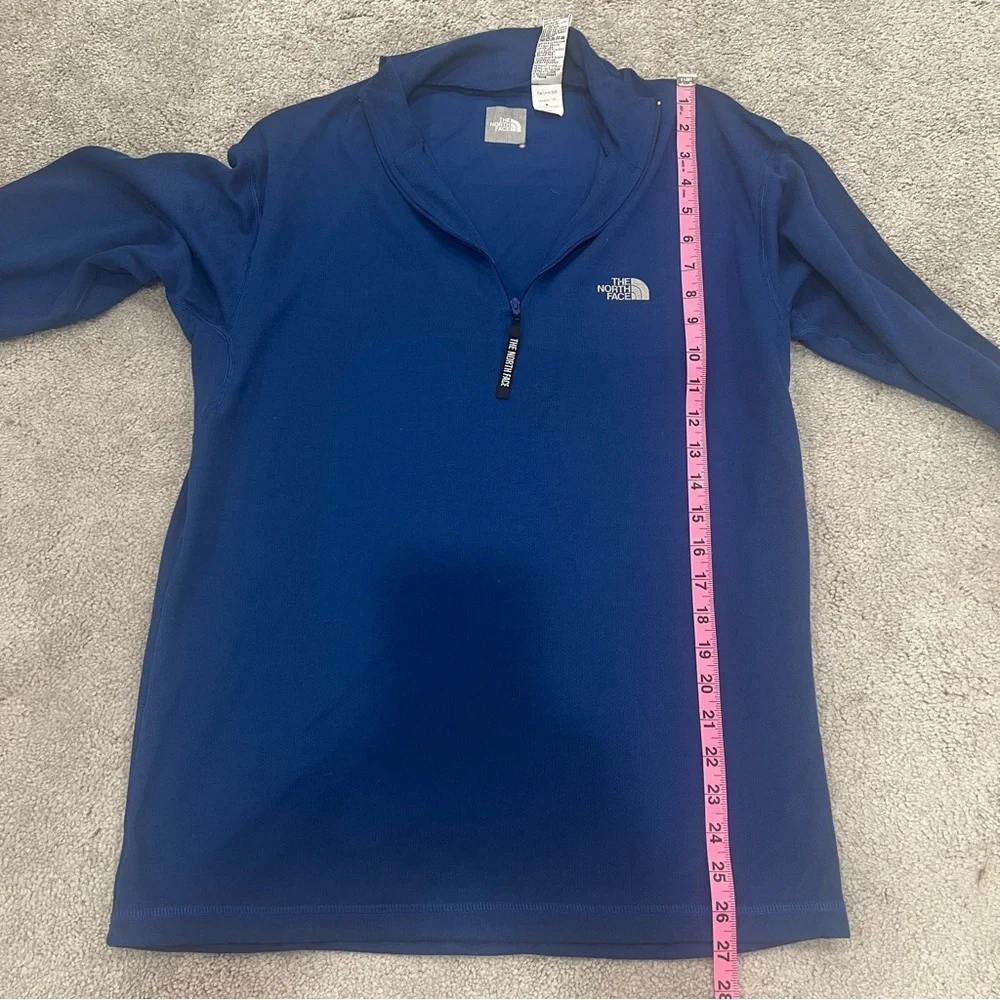 The North Face 1/4 Zip Long Sleeve Pullover Men’s S - Picture 6 of 8